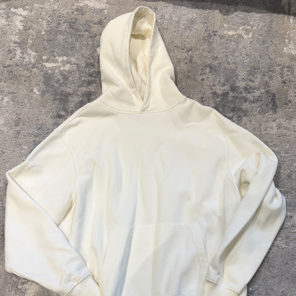 Old Navy Cream Hooded Sweatshirt